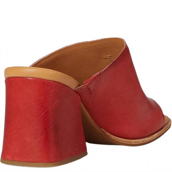 NEW KORK-EASE women's carri heeled sandals in red - Picture 4 of 6